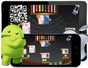Play blackjack on the go